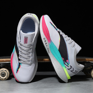 <span class=keywords><strong>Scarpe</strong></span> da Corsa Ultra Morbide Premium con Tomaia in Rete Traspirante Bianca <span class=keywords><strong>e</strong></span> Eleganti Dettagli Dorati, Dotate di Suola Intermedia Ammortizzata a Strati - Product Image 5
