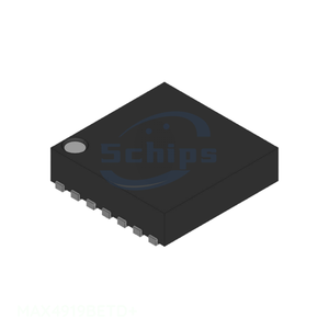 MAX4919BETD+ Original 14 WFDFN Composant électronique de gestion de l'alimentation (PMIC) à contacts apparents MAX4919 LOGIQUE DE DÉMARREMENT DE LA BATTERIE W - Product Image 1