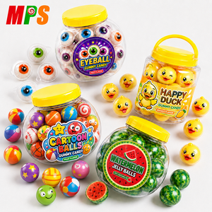 Caramelos de Goma con Forma de Globo Ocular y Planeta 3D OEM |   Caramelos de Ojos con Relleno en el Centro - Product Image 3