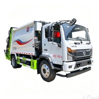 Camion compacteur à ordures électrique Dongfeng 4X2 210KWH 12CBM pour la collecte des déchets urbains, batterie CATL, moteur écoénergétique