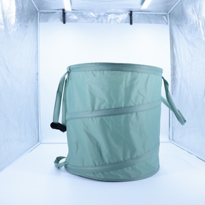 Sac à déchets de jardin grande capacité pour la collecte des feuilles et des débris du jardin, sac à feuilles vertes - Product Image 1