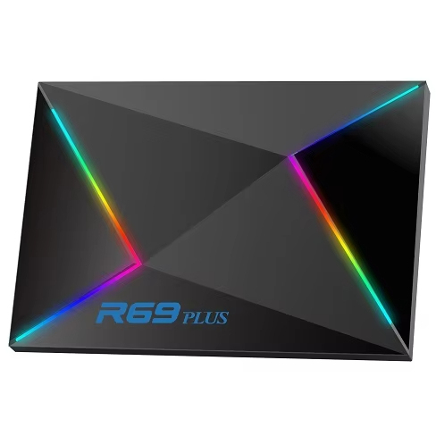 H728 Octa Core Android Tv Box 14.0 R69 Plus Wifi 6 1000MB LAN Game Box and Android Tv 4k R69 Plus