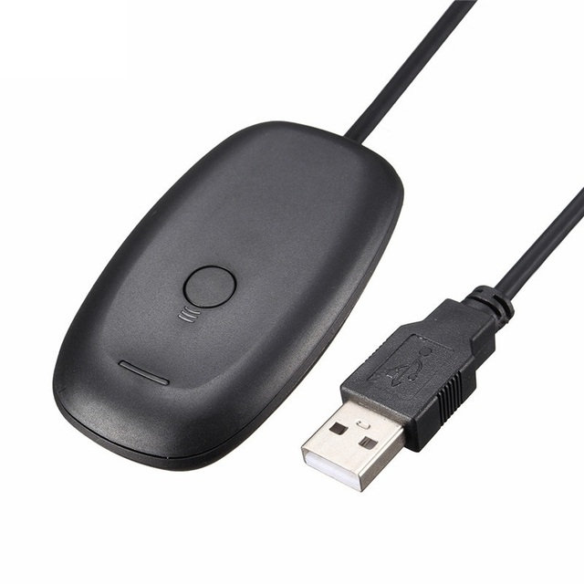 PC Wireless Gaming Receiver USB Adapter Converter for Xbox 360 Wireless Game Controller
