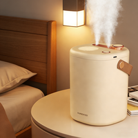 Mini humidificateur portable 3 modes de brumisation Super silencieux 1300ml Brumisation fraîche USB Personnel Bureau Extérieur Petit humidificateur