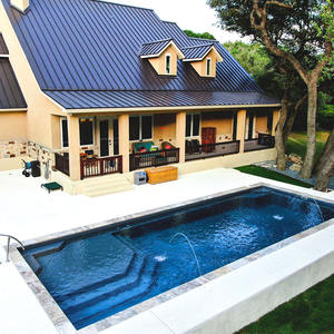 <span class=keywords><strong>Piscine</strong></span> extérieure préfabriquée en fibre de verre <span class=keywords><strong>piscine</strong></span> creusée <span class=keywords><strong>coque</strong></span> de <span class=keywords><strong>piscine</strong></span> hors sol moderne personnalisée en fibre de verre - Product Image 3