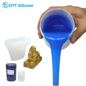 Free Sample Liquid Molding Silicone Rubber For Concrete Stone Statue Mold