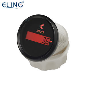 ELING 52mm (2 '') Medidor digital de horas Motor RPM Medidor de horas con retroiluminación roja 12V 24V para tractores de automóviles Barcos ATV <span class=keywords><strong>YTV</strong></span> - Product Image 2