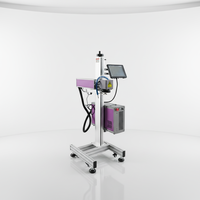 Máquina de Marcado Láser de CO2 Industrial OMA, Codificador Láser Volador para Embalaje de Alimentos y Plástico, Grabador Asequible