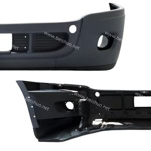 Parachoques Delantero Completo para Freightliner Cascadia 2008-2017, Plástico PP, con Orificio para Faros Antiniebla, Color Negro - Product Image 4