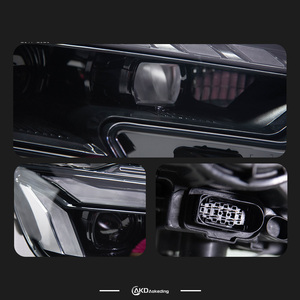 Ensemble de phares LED modifiés pour Audi A3 2017-2020, style RS, projecteur LED avec clignotants dynamiques séquentiels - Product Image 6