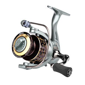FISHGANG-carrete de pesca AK2000-7000, señuelo de metal para mar, carretes giratorios de fundición larga para pesca - Product Image 1