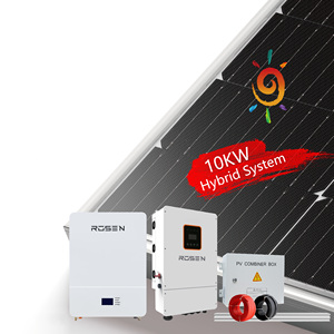 Kit Solar Completo de 5kw 10kw 20kw 30kw 40kw 50kw, Sistema Solar Doméstico con Batería de Iones de Litio - Product Image 1
