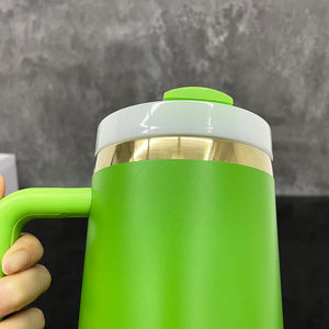 USA RTS 40oz custom verde opaco polvere tumbler specchio oro sotto placcato acqua bottiglia natale festa sottovuoto tazza di caffè per stampa laser - Product Image 3