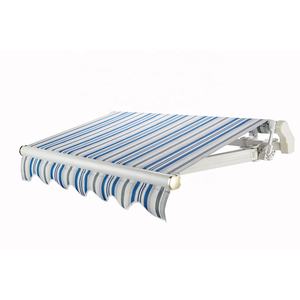 Toldo de rodillo extensible <span class=keywords><strong>para</strong></span> pared, brazo negro, a prueba de óxido, <span class=keywords><strong>para</strong></span> tienda de café - Product Image 6