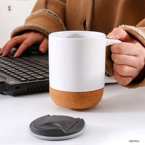 Taza de Cerámica Creativa con Logotipo Personalizado para Leche, Café y Té - Uso en Interiores, Oficina y Hogar, con Base de Corcho, Regalos Promocionales - Product Image 2