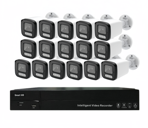 Xonz DIY 4CH 8CH 16CH tùy chọn CCTV Hệ thống an ninh con người & xe phát hiện 3MP 4MP 5MP 6MP 8MP 12MP P2P PoE HD IP Máy Ảnh Bộ dụng cụ - Product Image 1