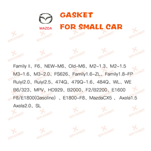 MAZDA tamir kiti için motor conta M6-NEW OEM 8LG9-10-271 kafa conta tamir kiti/motor revizyon tam set - Product Image 3