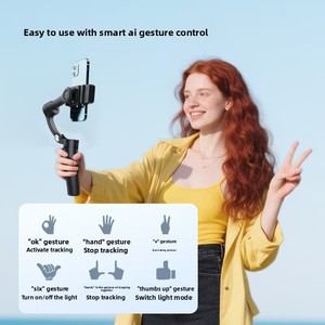 M3 Three- ไม้กันสั่นสำหรับโทรศัพท์มือถือ พร้อมระบบติดตามใบหน้าด้วย AI รีโมทคอนโทรล ไม้เซลฟี่สำหรับถ่ายภาพพาโนรามา - Product Image 3