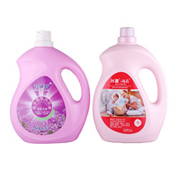 Bouteille d'emballage personnalisée avec bouchon à vis pour détergent à lessive liquide, savon, produits chimiques de nettoyage, en plastique HDPE 4L 5L