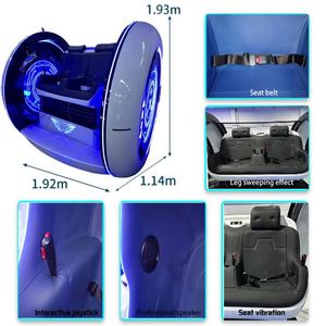 เครื่องเล่นเกม VR แบบแคปซูลในร่ม วัสดุทนทาน ทำจากโลหะ เหล็ก ไม้ และพลาสติก - Product Image 5