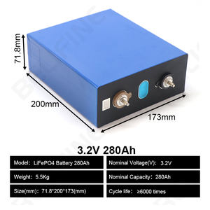 BELIFINE 280 lifepo4 배터리 셀 280Ah <span class=keywords><strong>3</strong></span>.2V 충전식 배터리 FLP 셀 리튬 인산 철 - Product Image 3