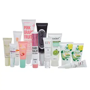 Various Capacity PE Plastic Cosmetic Packaging Hand Cream Face Cream Sunscreen Plastic Squeeze Tube
