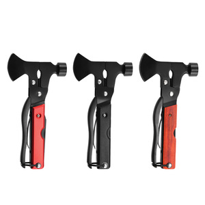 Hache multifonctionnelle Qiao Feng, marteau en acier inoxydable, outil de survie pour le camping en plein air, ensemble de couteaux pliants - Product Image 5
