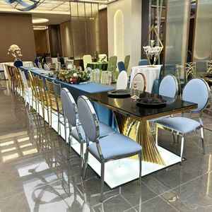 Распродажа, недорогие гостиничные стулья, оптовая продажа, металлическое банкетное золотистое стальное гостиничное маленькое кожаное вращающееся кресло - Product Image 2