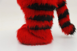 <span class=keywords><strong>Costume</strong></span> de Mascotte Gonflable <span class=keywords><strong>Tigre</strong></span> <span class=keywords><strong>Adulte</strong></span> Saygo avec Longue Fourrure Rouge Unisexe pour Fête Thème Mardi Gras - Product Image 6