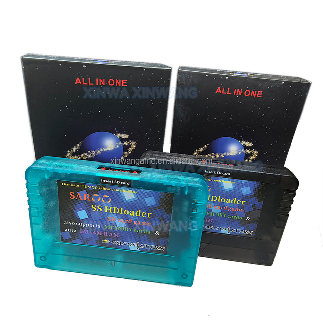 SAROO HDLoader Fast Reading Retro Arcade Board Cartridge Flash Card Burner SEGAS Saturn NEO GEO Games Supports TF Doll Machine