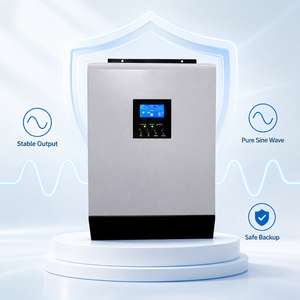 Système solaire hybride Powermerry 5 kW monophasé avec onduleur solaire MPPT, entrée de tension <span class=keywords><strong>PV</strong></span>, routeur WiFi pour usage domestique et alimentation de secours - Product Image 4
