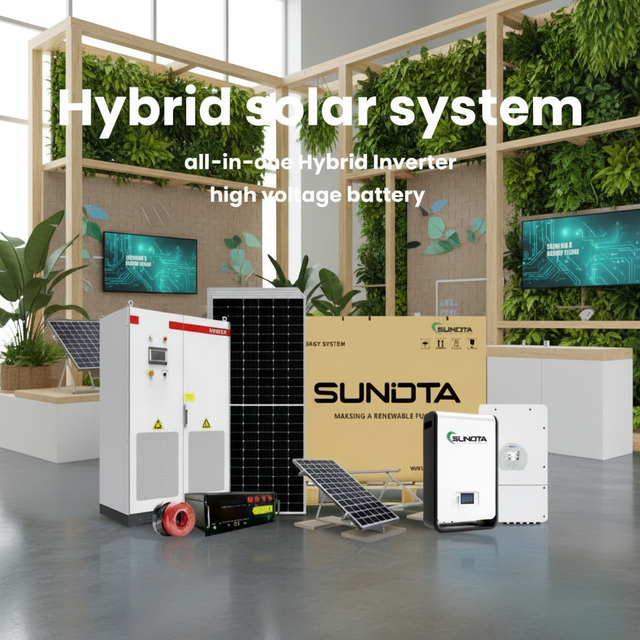 Low Price All in One Energy Storage System 50kw Wholesalers Hybrid Solar Battery Energy System with Lithium Batteriesresidential