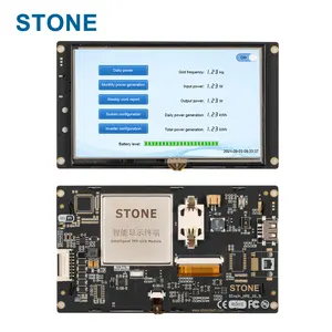 STONE Hmi 3.5 Inch 320*240 4:3 Scale Smart Home Automation UART Flip Down Car Testing Instrument Bus Lcd Tft Display