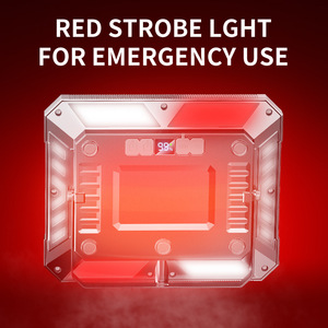Smiling Shark Super Bright <b>Led</b> <b>Light</b> Usb <b>Rechargeable</b> Portable <b>Work</b> <b>Light</b> - Product Image 3