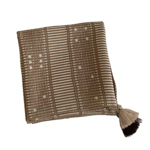 Cotton <b>Square</b> <b>Scarf</b> 58x58 Cm Dot Pattern Multifunctional For Women Casual Wear Four Seasons Accessory - Product Image 5