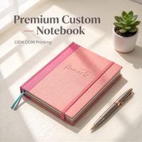 Carnet A5 Quotidien à Couverture Rigide en Tissu Lin, Impression Personnalisée, Vente en Gros OEM ODM pour Étudiants