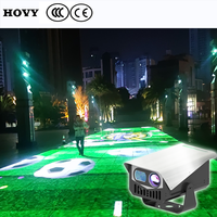 Lampu Proyektor Interaktif dengan Full HD 1080p, Speaker Terintegrasi, Kontrol Aplikasi untuk Permainan Proyeksi Lantai/Tanah di Atraksi Malam Hari