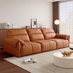 Fauteuil de salon moderne multifonctionnel télescopique à dossier inclinable, avec système de poussée à oreilles d'éléphant, en bois, pour salon, 6053-zp1, extensible - Product Image 4