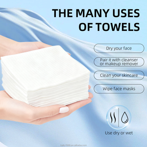 Serviettes pour le visage personnalisées NOUVELLES en boîte magnétique, jetables, non tissées, hypoallergéniques, antimicrobiennes, écologiques, sans peluches, séchage rapide, douces - Product Image 5