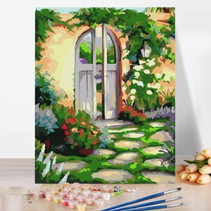 Kit de Pintura al Óleo por Números Personalizado al por Mayor para Adultos, Pintura Decorativa 5D DIY para Pared - Product Image 2