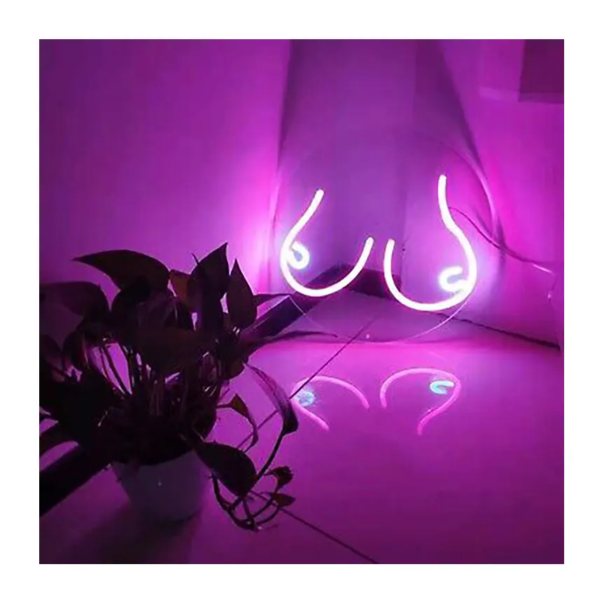 Fast delivery sexy neon bar sign custom Flexible LED Neon Sign LED Neon Lights Bedroom Wall Light