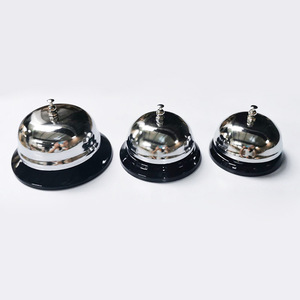 กริ่งเ<span class=keywords><strong>รี</strong></span>ยกขนาดเส้นผ่านศูนย์กลาง3.35นิ้วสำหรับฝึกสุนัขสัตว์เลี้ยงในโรงแรมโรงเรียน - Product Image 1