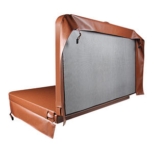 Couverture de <span class=keywords><strong>bain</strong></span> à remous de qualité supérieure en vinyle durable <span class=keywords><strong>PVC</strong></span> anti-poussière et résistant aux UV de la qualité de la peau pour baignoire extérieure - Product Image 1