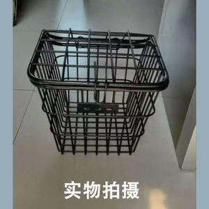 Cesta trasera para bicicleta de montaña con tapa, gran capacidad, soporte metálico duradero para mochilas de estudiantes - Product Image 2