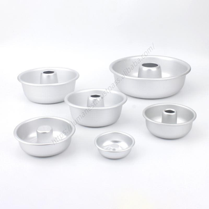 Molde de aluminio antiadherente individual para donuts DD2430 al por mayor, para hornear postres y pasteles - Product Image 1