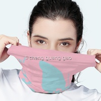 Masque de sport en tissu élastique imprimé NSPDK Sorority, personnalisé, très vendu, pour activités sportives en extérieur, avec plusieurs modes de port