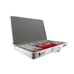 Optometrie Optische Ausrüstung Auge TestingJS-232 Metall-Versuchs linsen-Set Metallrand-Optometrie-Linse - Product Image 3