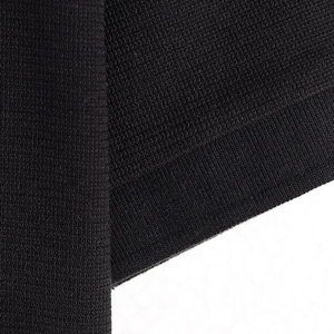 Polo pour homme durable, noir, coupe classique, imprimé, 270 GSM, décontracté et tendance - Product Image 3