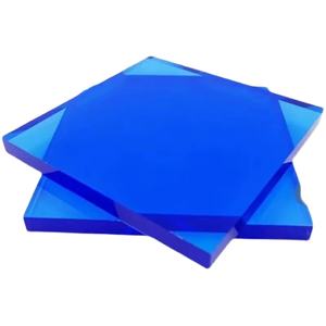 <span class=keywords><strong>Plaque</strong></span> en <span class=keywords><strong>polycarbonate</strong></span> semi-transparente de 3 mm, couleur or miroir, argent miroir, givrée, haute transparence, service de découpe - Product Image 5