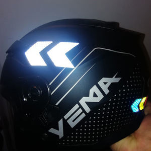 Ailes d'ange <span class=keywords><strong>moto</strong></span> <span class=keywords><strong>casque</strong></span> de vélo électrique corps pare-chocs personnalisé diamant miroir cristal maille film réfléchissant voiture autocollants - Product Image 3